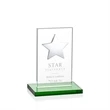 Dallas Star Award - Green/Silver