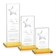 Dallas Star Award - Amber/Silver