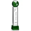 Luz Globe Award - Green with Base