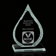 Iceberg Oil Drop Award on Base - Jade