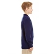 Youth SpotShield™ Long-Sleeve Jersey Polo