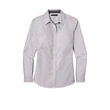 Port Authority Ladies SuperPro Oxford Stripe Shirt.