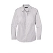 Port Authority Ladies SuperPro Oxford Stripe Shirt.