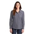 Port Authority Ladies Slub Chambray Shirt.