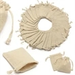 Drawstring Burlap Jute Drawstring Gag