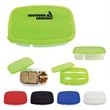 Two Compartment Plastic Lunch Kit