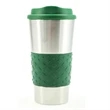 16 oz Grip N Go Stainless Tumbler