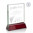 Walkerton Award - Jade/Rosewood (Vertical)