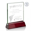 Walkerton Award - Jade/Rosewood (Vertical)