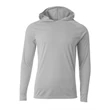 Men's Cooling Performance Long-Sleeve Hooded T-shirt