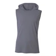 Men's Cooling Performance Sleeveless Hooded T-shirt