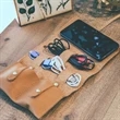 Sidekick Trifold Leather Cord Wrap