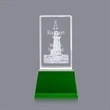 Robson 3D Award on Base - Green