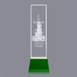 Robson 3D Award on Base - Green