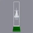 Robson 3D Award on Base - Green