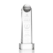 Dunbar Golf Award on Base - Clear