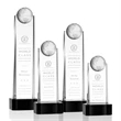 Sherbourne Globe Award on Base - Black