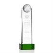 Sherbourne Globe Award on Base - Green