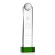 Sherbourne Globe Award on Base - Green