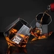 Christmas Diamond Shaped Liquor Whiskey Cup