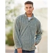 J. America Boundary Shag Frosty Sherpa Quarter-Zip Pullover
