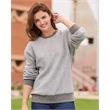 J. America Flip Side Fleece Crewneck Pullover