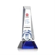 Rustern Obelisk Award on Base - VividPrint™/Blue