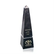 Groove Marble Obelisk Award - Black