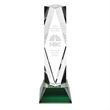 President Award on Base - Green
