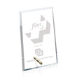 Windsor Rectangle Vertical Award - Starfire/Gold