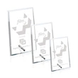 Windsor Rectangle Vertical Award - Starfire/Chrome