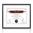 Burnell Certificate Frame
