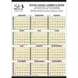 Time Management Span-A-Year (Non-Laminated)