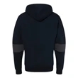J. America Sport Lace Colorblocked Fleece Hooded Sweatshirt