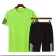 Men's Casual Tracksuit Short Sleeve Athletic Sports T-Shirts