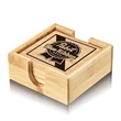 Bamboo Coasters - Set of 4
