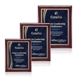 Oakleigh/Finch Plaque - Rosewood/Blue