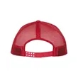 Mega Cap Flat Bill Six-Panel Trucker Cap