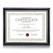 Oakleigh Certificate Holder - Black