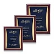 Oakleigh/Showtime Plaque - Rosewood/Blue