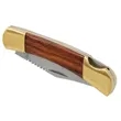 Small Rosewood Pocket Knife - Gold
