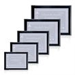 Oakleigh/Warden Plaque - Black Finish