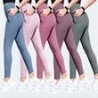 Full length yoga pants with pockets