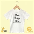 Toddler Short Sleeve T-Shirts White- Laughing Giraffe®