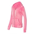 MV Sport Women's Angel Fleece Full-Zip Hooded Sweatshirt