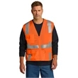 CornerStone ANSI 107 Class 2 Mesh Six-Pocket Zippered Vest.