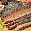 Smoked Beef Brisket with Laser Engraved Cutting Board