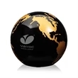 Globe Paperweight - Black