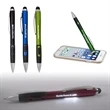 Light-Up-Your-Logo Pen Stylus with Matte Finish