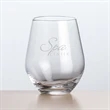 Reina Stemless Wine - Deep Etch
